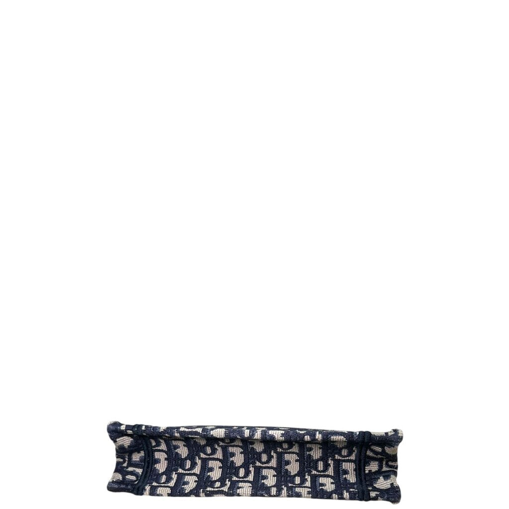 Christian Dior Oblique Jacquard Book Blue Mini