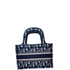 Christian Dior Oblique Jacquard Book Blue Mini