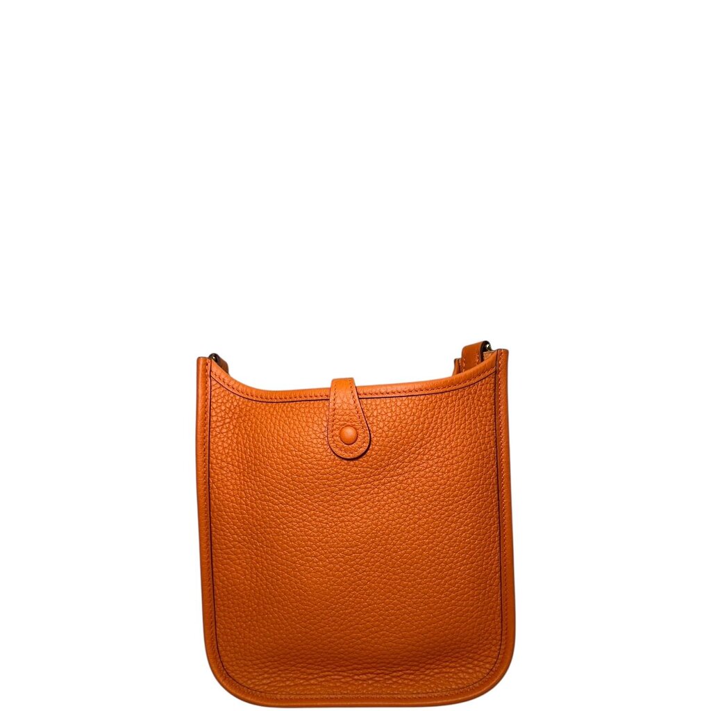 Hermes Taurillon Clemence Evelyne Abricot TPM