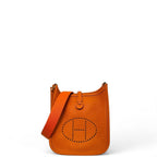 Hermes Taurillon Clemence Evelyne Abricot TPM