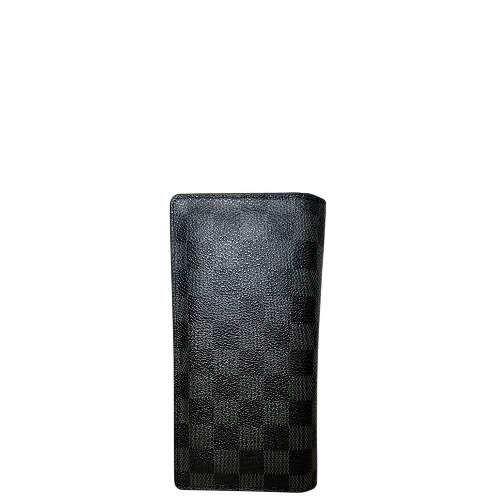 Louis Vuitton Brazza Canvas BiFold Wallet Damier Graphite
