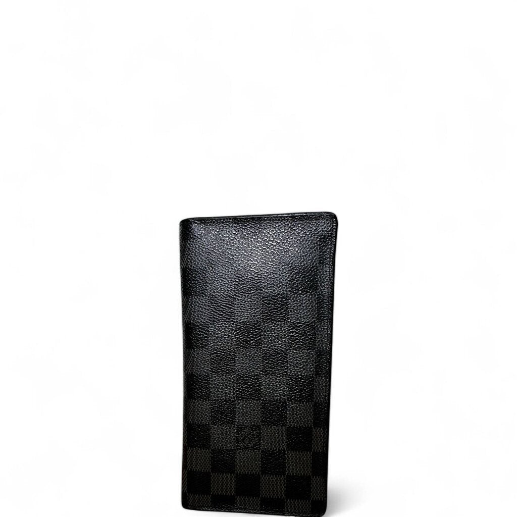 Louis Vuitton Brazza Canvas BiFold Wallet Damier Graphite