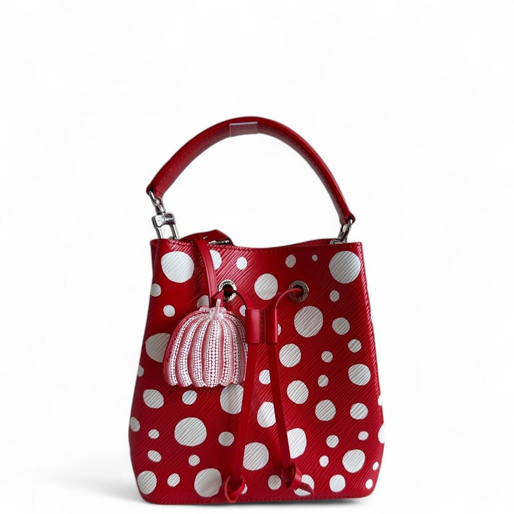 Louis Vuitton x Yayoi Kusama 2023 Epi Infinity Dots Neon Red BB
