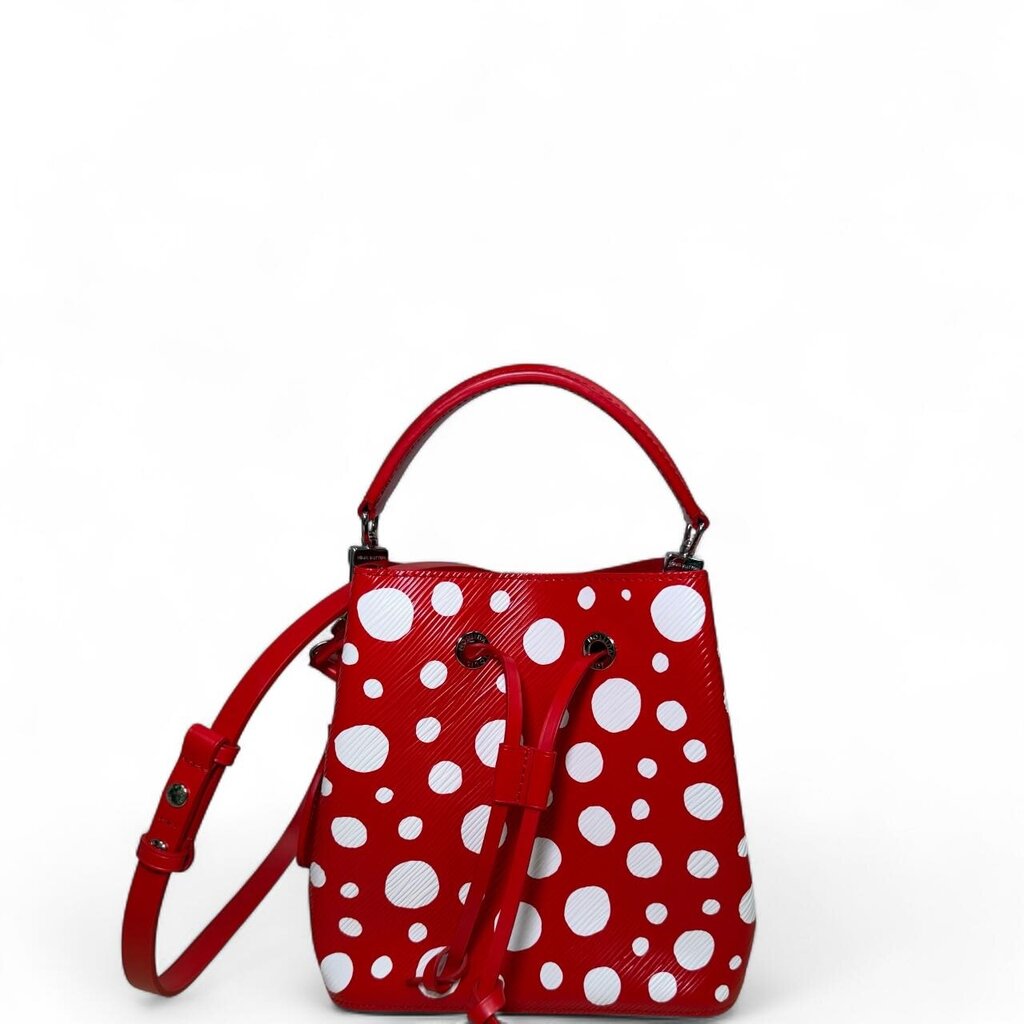 Louis Vuitton x Yayoi Kusama 2023 Epi Infinity Dots Neon Red BB