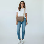 Louis Vuitton Coussin Monogram Embossed Crossbody Bag Taupe PM