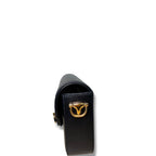 Gucci Horsebit 1955 Leather Shoulder Bag Black Small