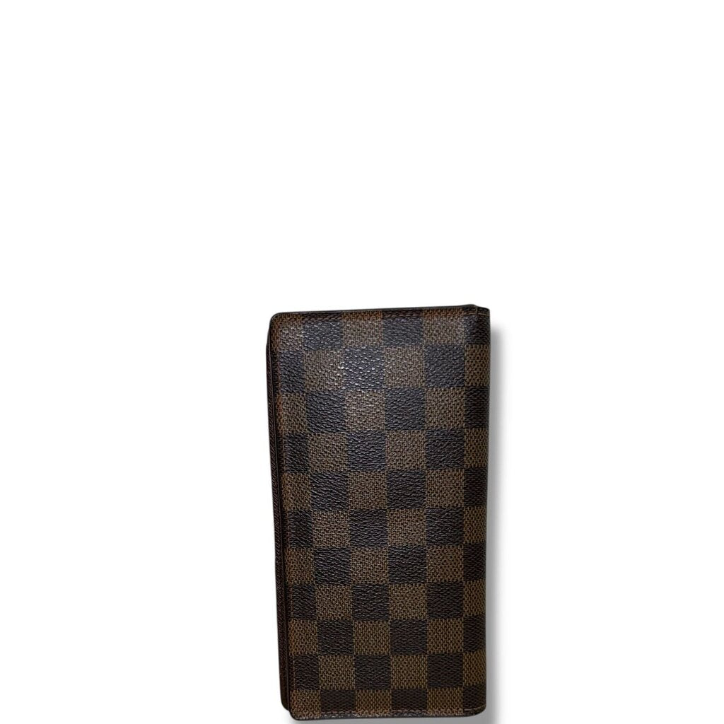 Louis Vuitton Damier Portefeuille Columbus Bifold Wallet Ebene