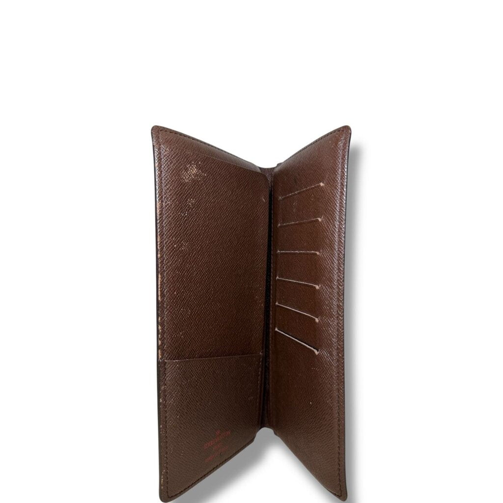 Louis Vuitton Damier Portefeuille Columbus Bifold Wallet Ebene
