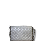 Chanel Boy Flap Glazed Calfskin Shoulder Bag White