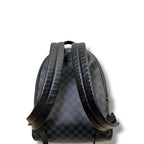 Louis Vuitton Josh Canvas Backpack Damier Graphite