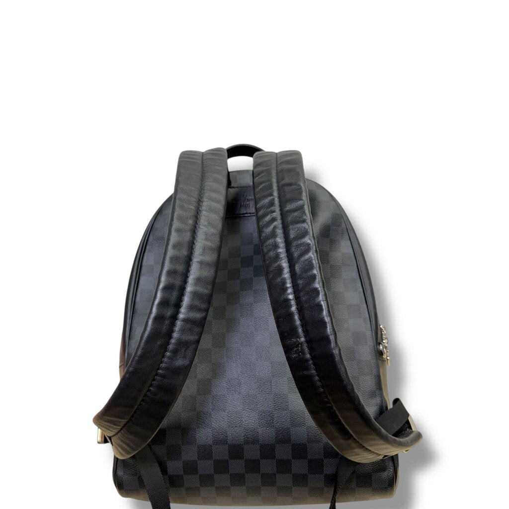 Louis Vuitton Josh Canvas Backpack Damier Graphite