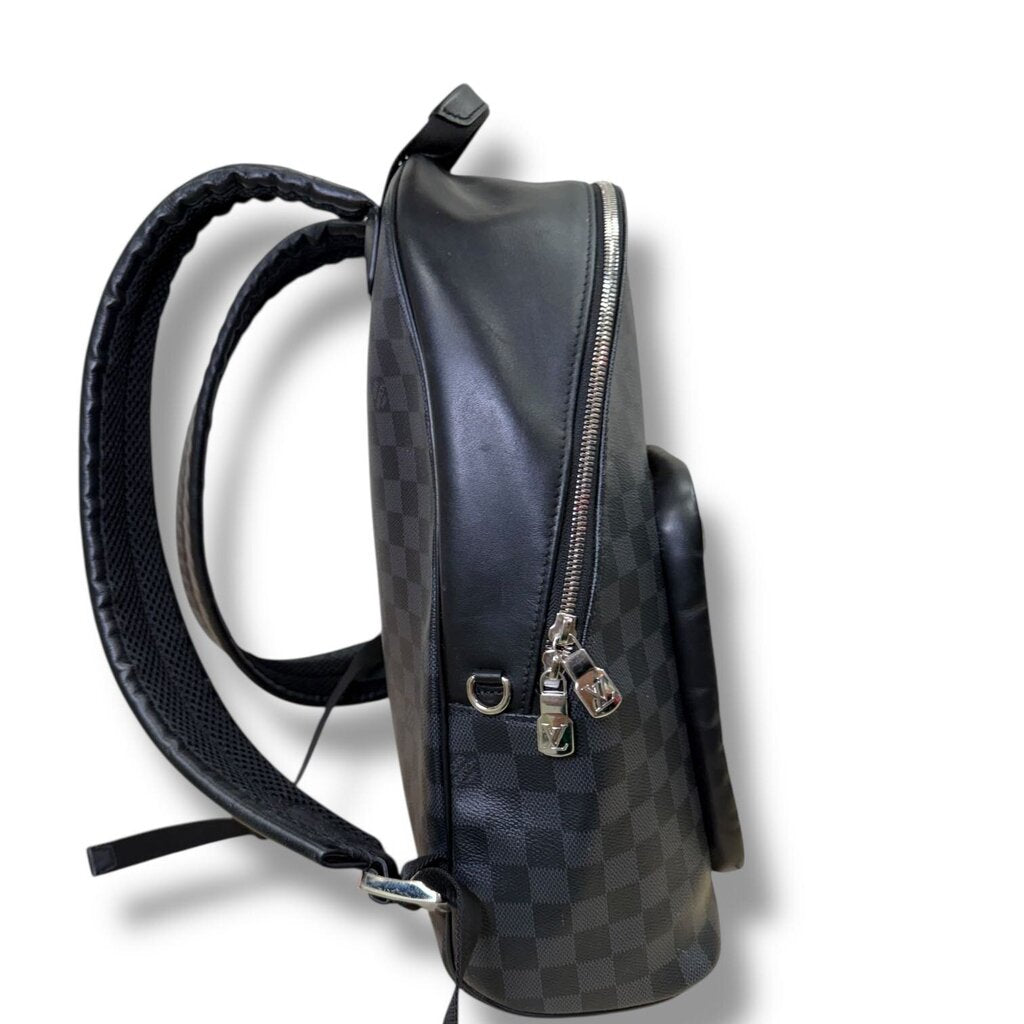 Louis Vuitton Josh Canvas Backpack Damier Graphite