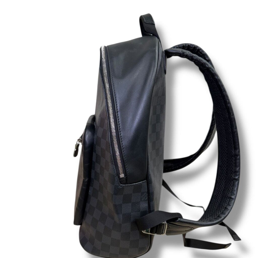 Louis Vuitton Josh Canvas Backpack Damier Graphite