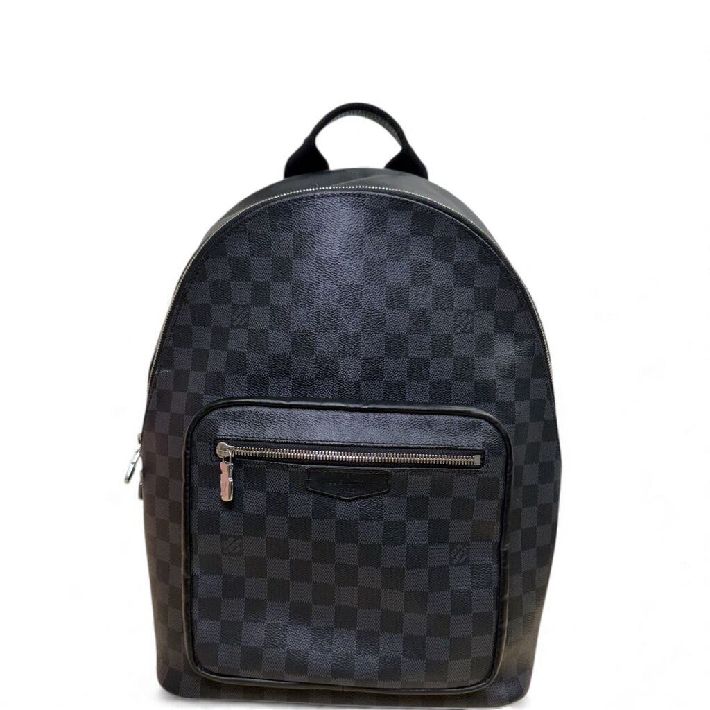 Louis Vuitton Josh Canvas Backpack Damier Graphite