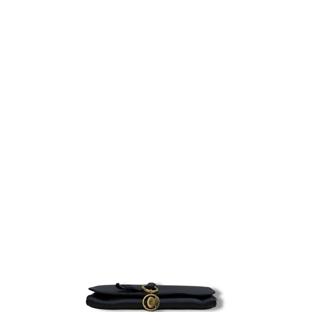 Chloe Alphabet Long Wallet Black