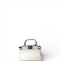Fendi Peekaboo Iconic Crossbody Bag White Mini