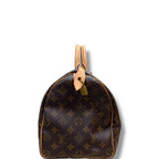 Louis Vuitton Speedy Canvas Handbag Monogram 35
