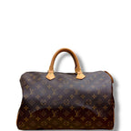 Louis Vuitton Speedy Canvas Handbag Monogram 35