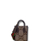 Gucci Jumbo GG Canvas Vertical Tote Supreme Mini