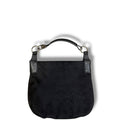 Gucci Horsebit Classic Ring Hobo Bag Black