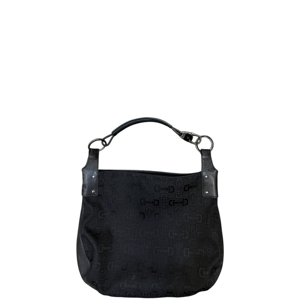 Gucci Horsebit Classic Ring Hobo Bag Black
