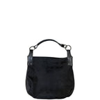 Gucci Horsebit Classic Ring Hobo Bag Black