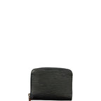 Louis Vuitton Zippy Coin Epi Leather Wallet Black
