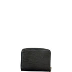 Louis Vuitton Zippy Coin Epi Leather Wallet Black