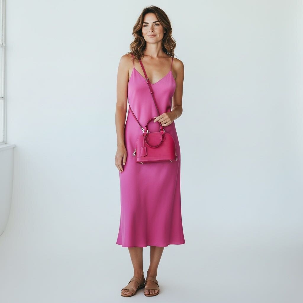 Louis Vuitton Epi Leather Alma Crossbody Bag Pink BB