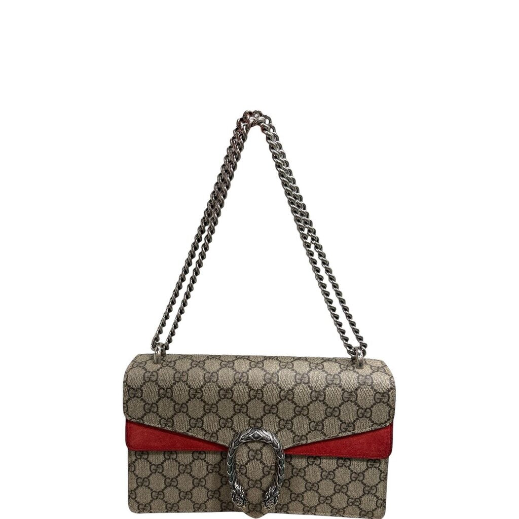 Gucci GG Supreme Dionysus Shoulder Bag Monogram Small