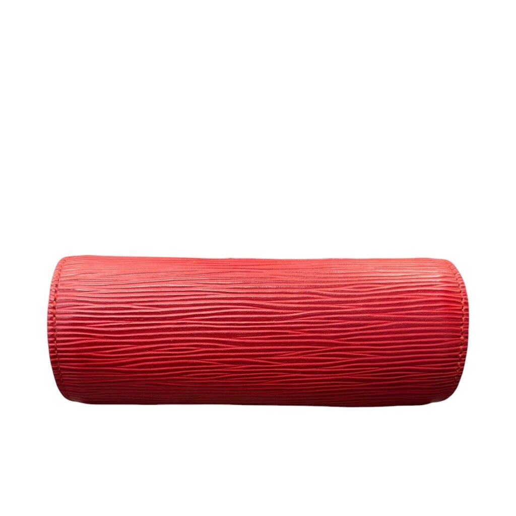 Louis Vuitton Soufflot Epi Leather Bag Red