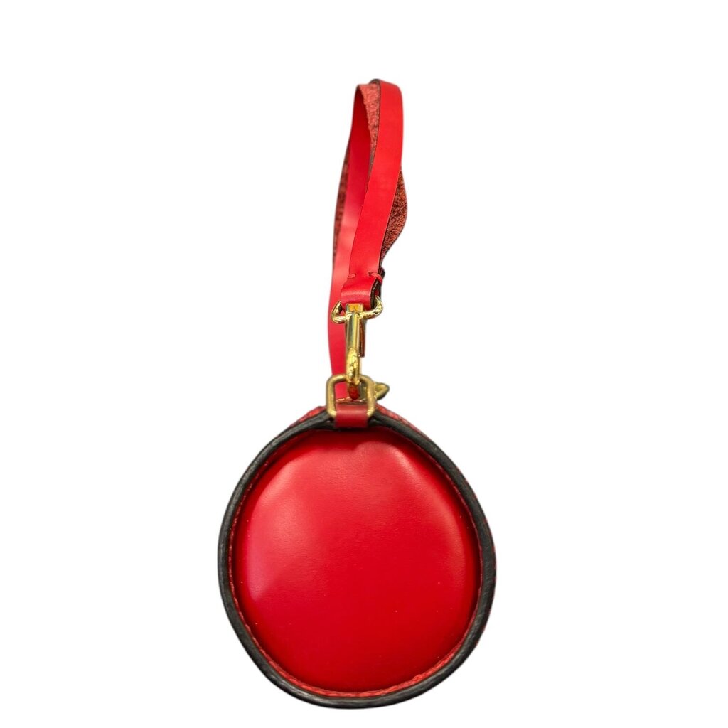 Louis Vuitton Soufflot Epi Leather Bag Red