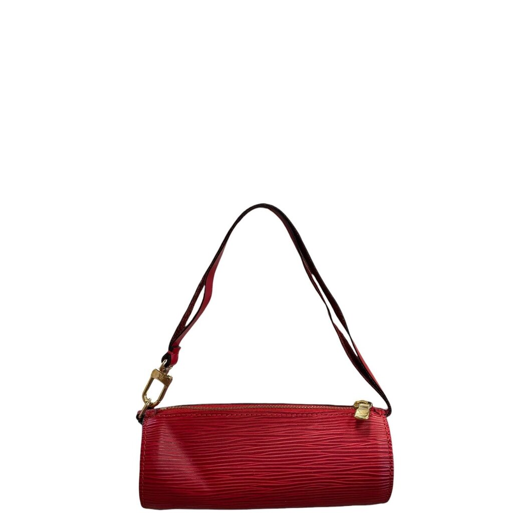 Louis Vuitton Soufflot Epi Leather Bag Red