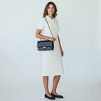 Chanel Classic Double Flap Patent Bag Gold Hardware Black Medium