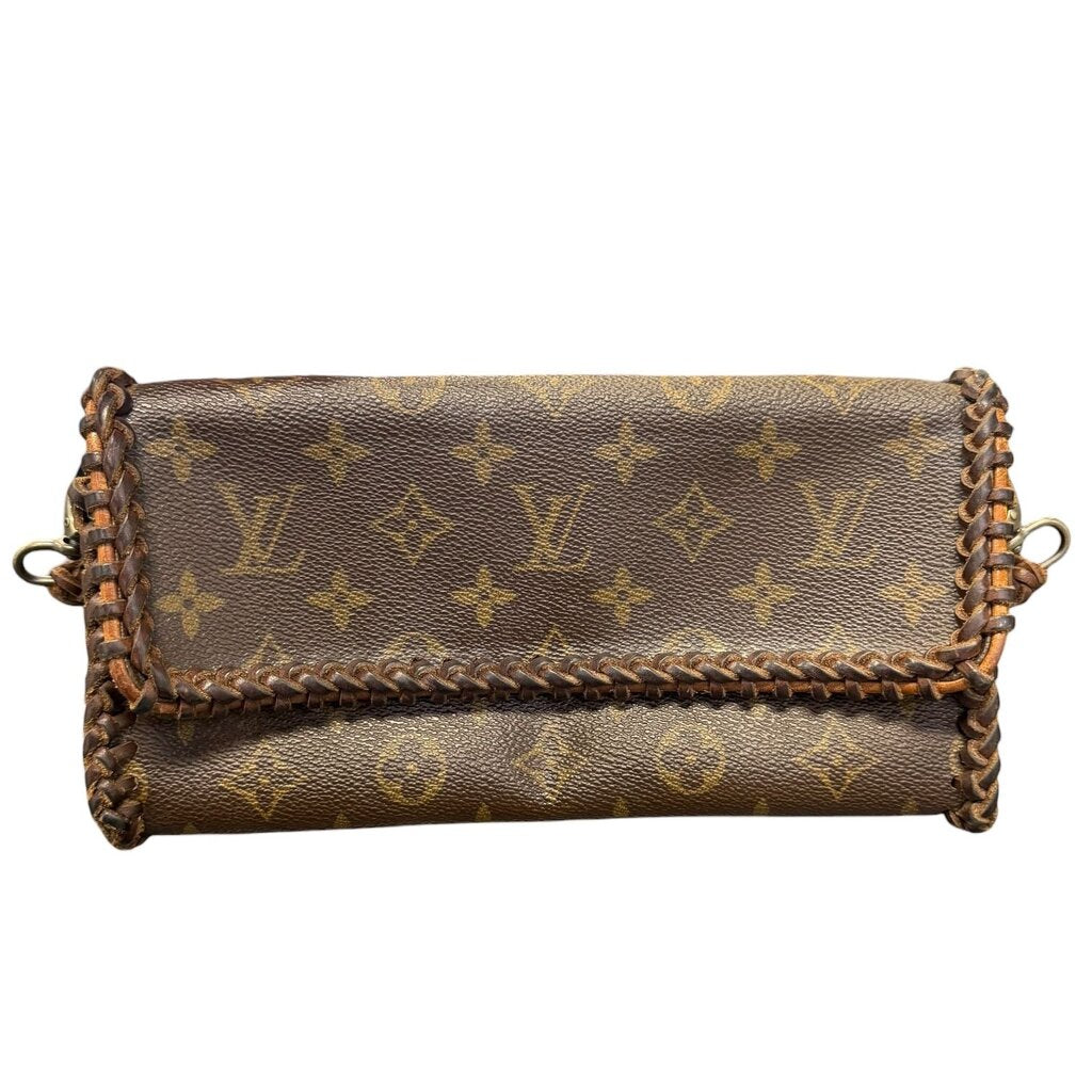 Vintage Boho Twin Clutch Crossbody Bag Monogram