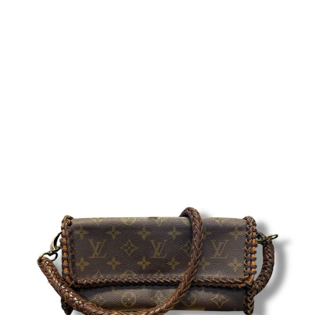 Vintage Boho Twin Clutch Crossbody Bag Monogram