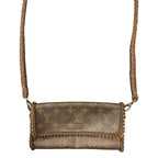 Vintage Boho Twin Clutch Crossbody Bag Monogram