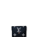 Louis Vuitton Victorine Empreinte Bicolor Wallet Black