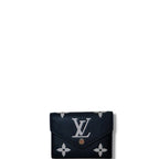 Louis Vuitton Victorine Empreinte Bicolor Wallet Black