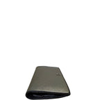 Chanel Quilted Leather L Yen Wallet Metallic