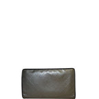 Chanel Quilted Leather L Yen Wallet Metallic