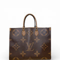 Louis Vuitton OnTheGo Canvas Tote Monogram GM