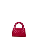 Chanel 24P Kelly Top Handle Chain Bag Coral Pink Mini