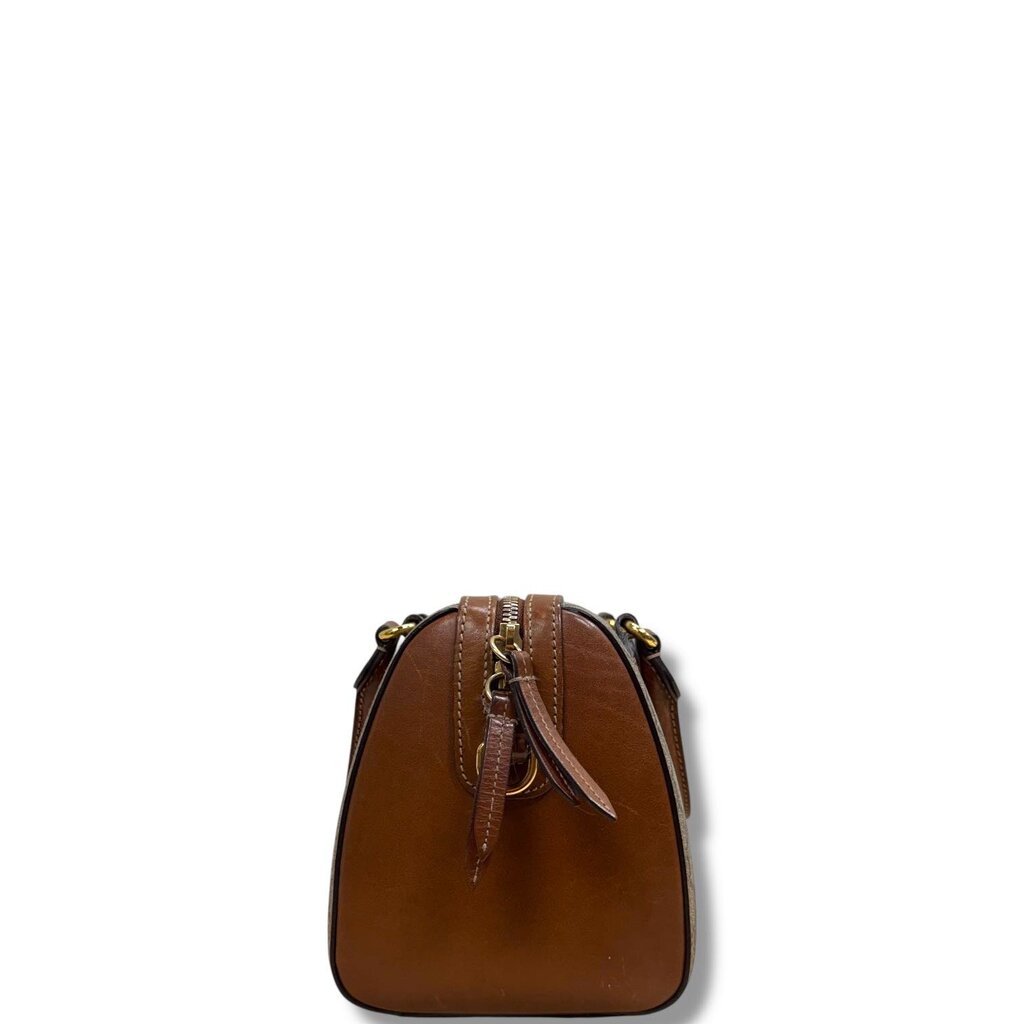 Gucci GG Supreme Top Handle Bag Brown