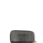 Chanel CC Caviar Long Wallet Black