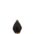 Fendi Fabric Jacquard FF Fendigraphy Bag Brown Nano
