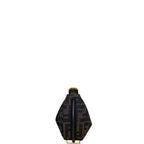Fendi Fabric Jacquard FF Fendigraphy Bag Brown Nano