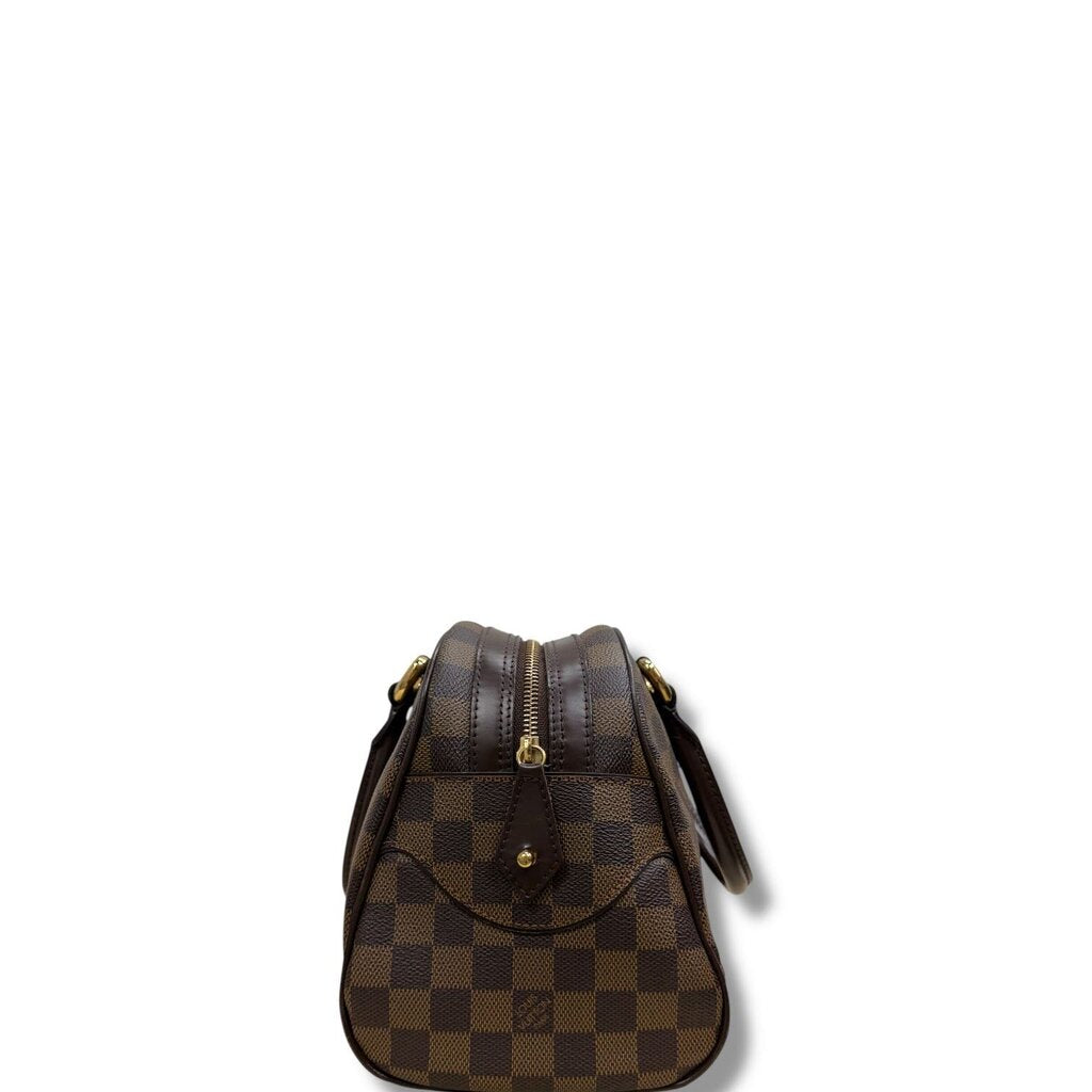 Louis Vuitton Duomo Damier Boston Shoulder Bag Ebene