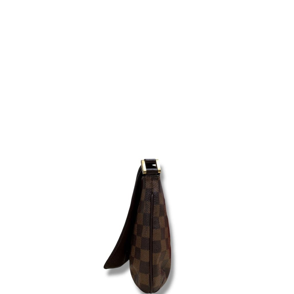 Louis Vuitton Damier Musette Tango Shoulder Bag Ebene