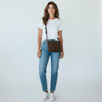 Louis Vuitton Damier Musette Tango Shoulder Bag Ebene
